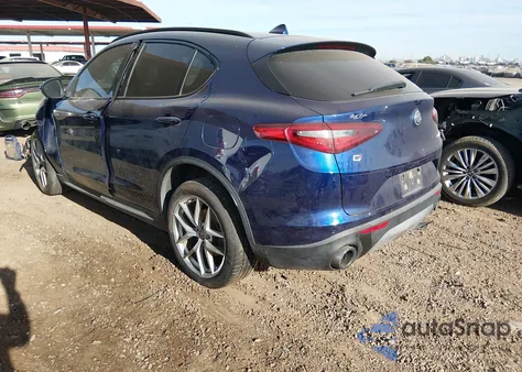 2018 Alfa Romeo Stelvio Ti Sport Awd z USA, uszkodzony, nr VIN ZASFAKNN9J7B95071